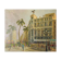 Peinture de paysage urbain, Barcelone, Francisco Planas Doria