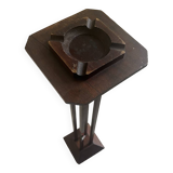 Art Deco wooden smoking table