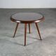 Round coffee table attributed to Paolo Buffa for Arrighi Serafino, 1950s.