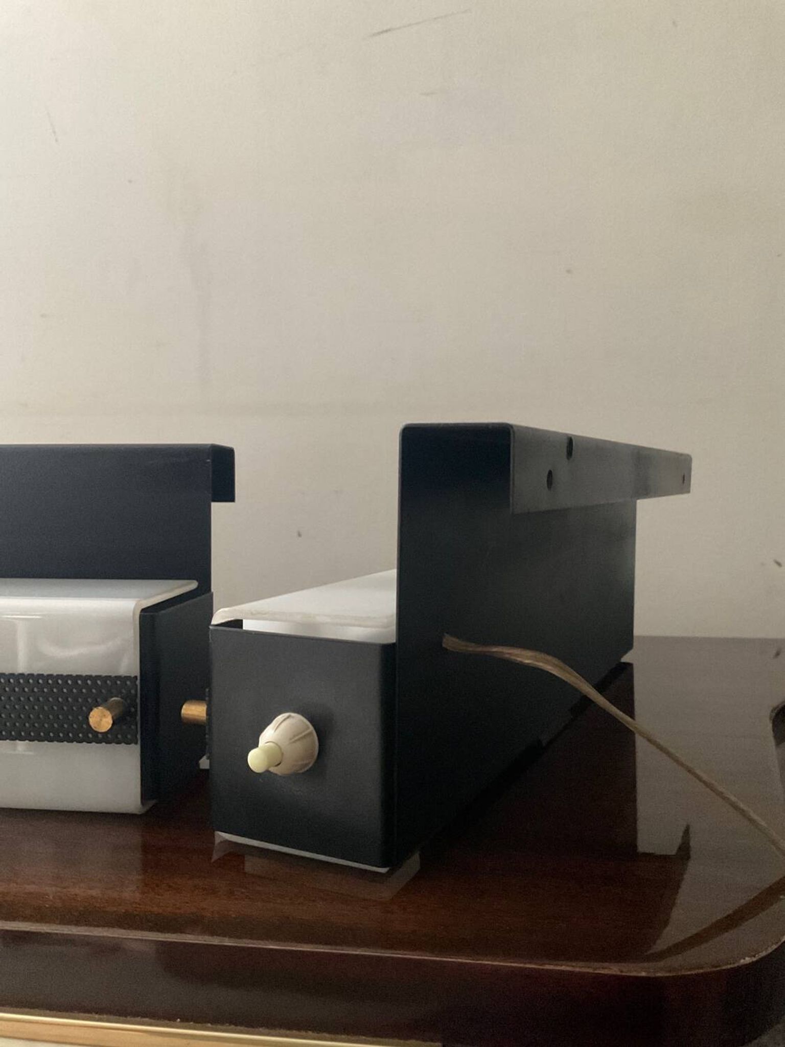 Pair of Niek Hiemstra wall lights from the 50s-60s