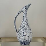70' cracked ceramic vase