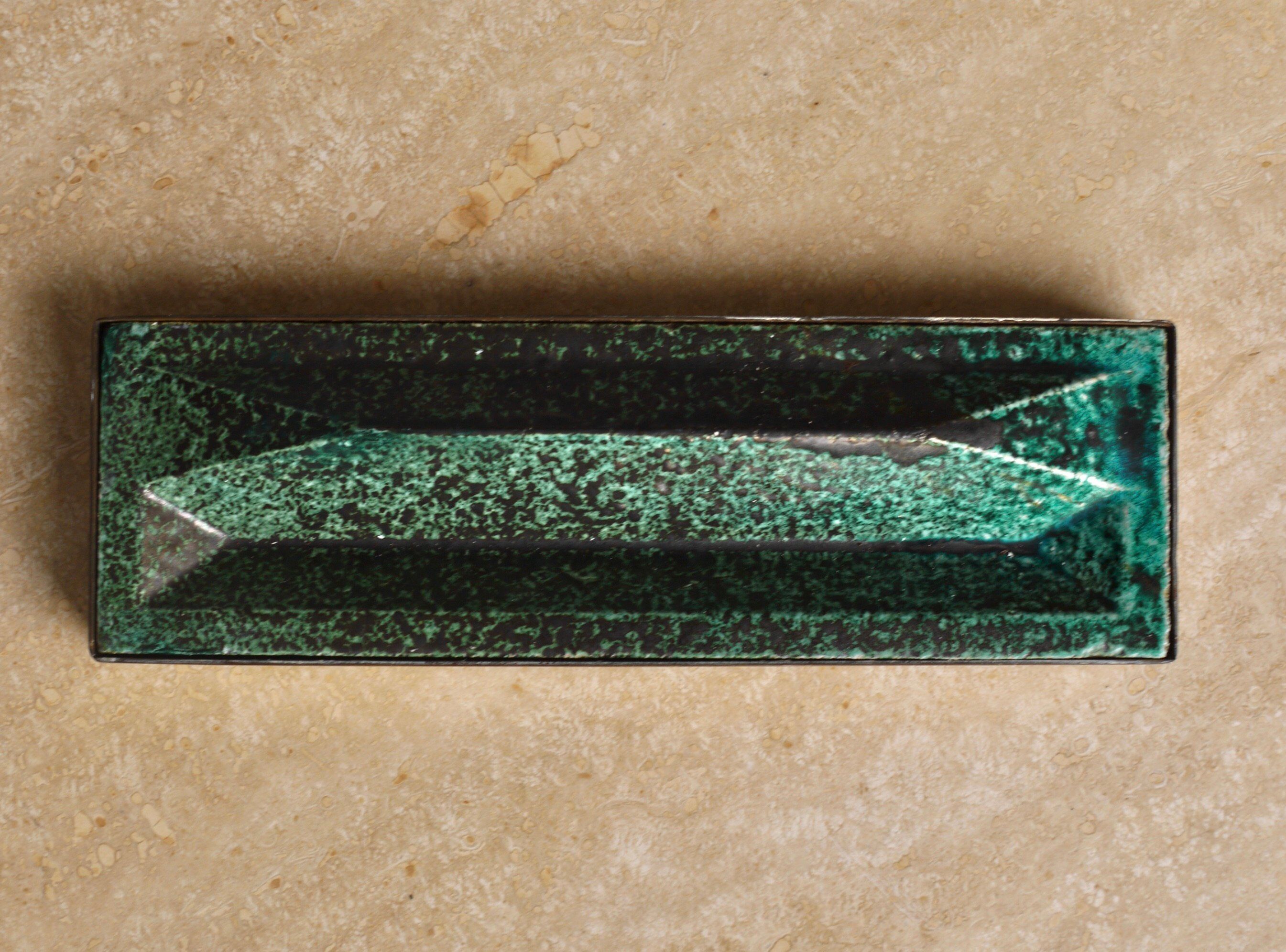 Ceramic Tile Pen Tray by Gio Ponti for Roma Ceramice, 1960s