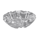 Crystal glass ashtray