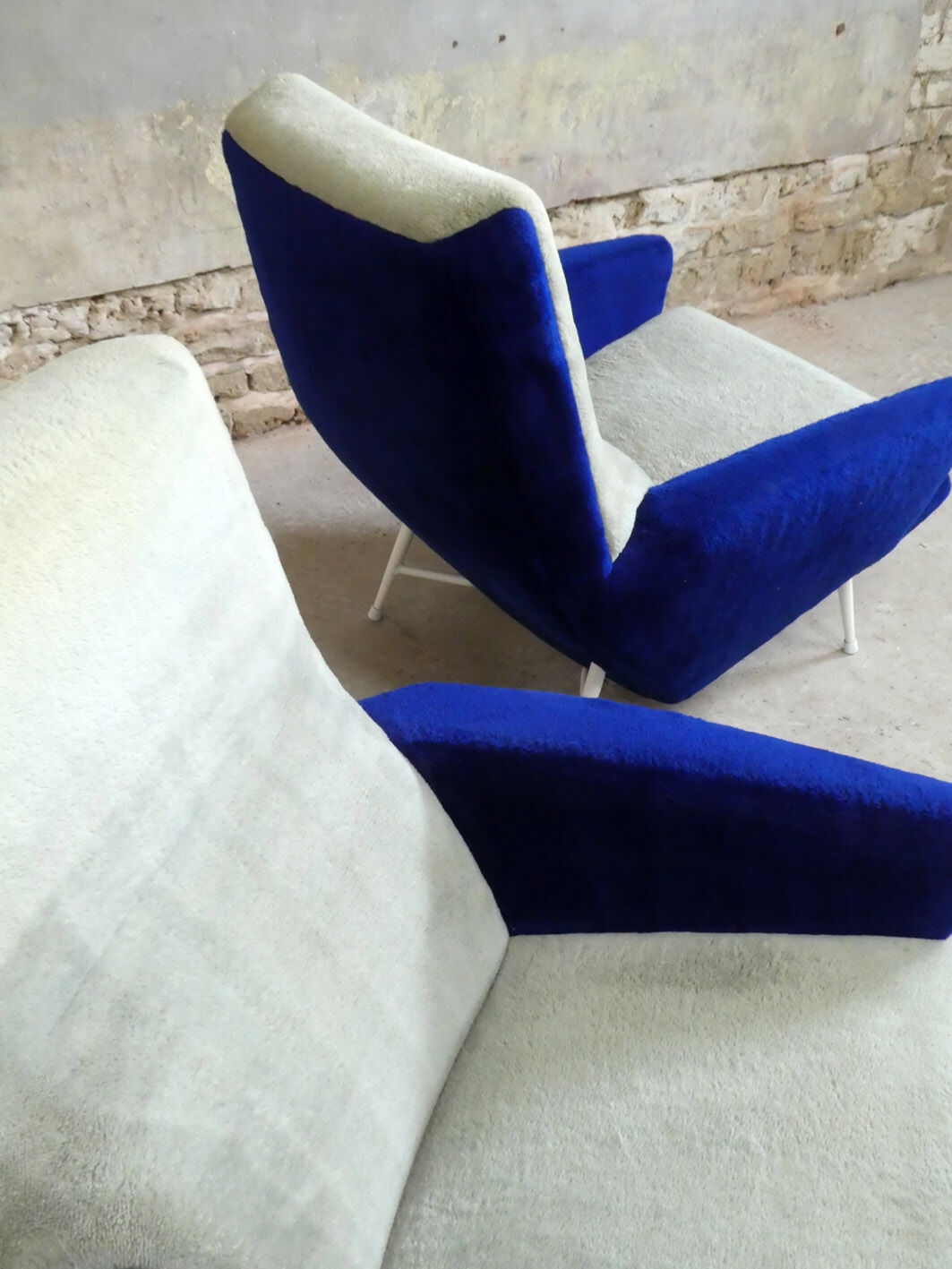 pair of armchairs by Guy Besnard, 1960