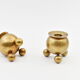 Pair of vintage brass candlesticks