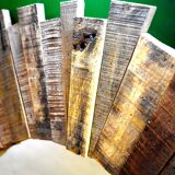 Mirror made of old sleeper wood