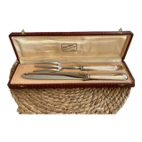 Silver and stainless cutlery service Collet & Valois