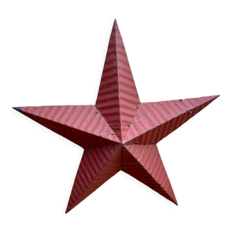 Red amish star 102cm