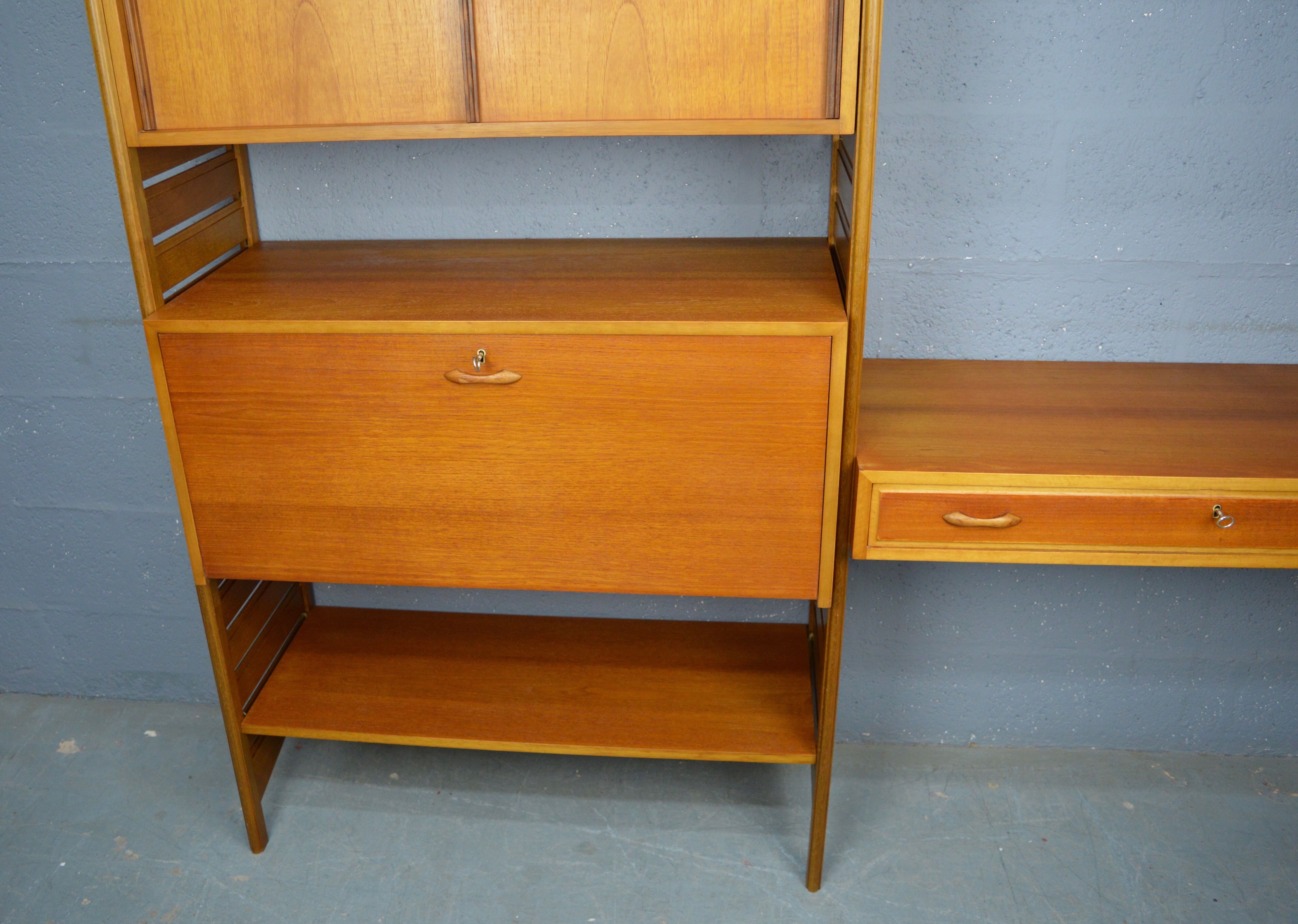 Mid Century Ladderax Wall Unit.