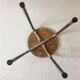 Tabouret rond en formica