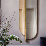 Red edition totem mirror 47x160cm