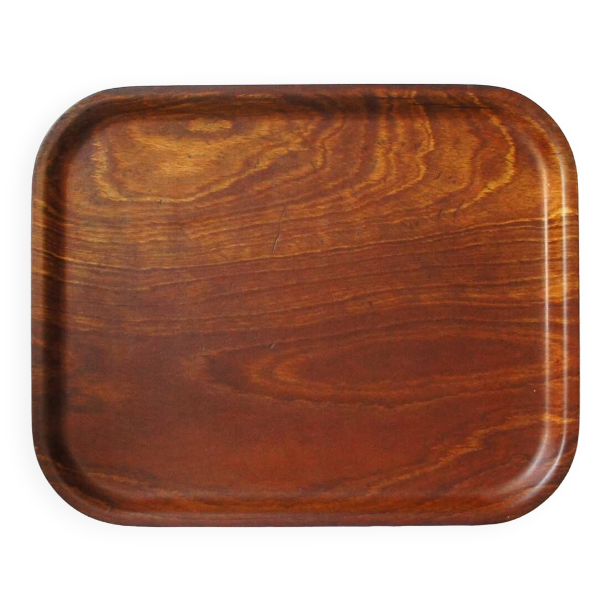 Molded wooden tray 1970