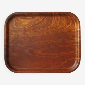 Molded wooden tray 1970
