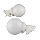 Pair of porcelain art deco wall light