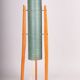 Mid-Century Floor Lamp in Beech by Novoplast Sereď, Czech, 1960s