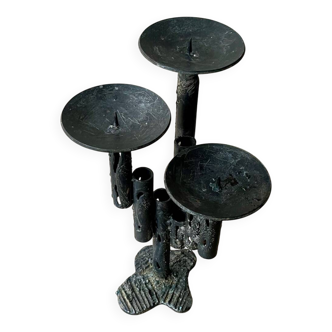 Brutalist candlestick