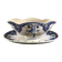 Saucière Sarreguemines modele Cluny décor arabesque bleue