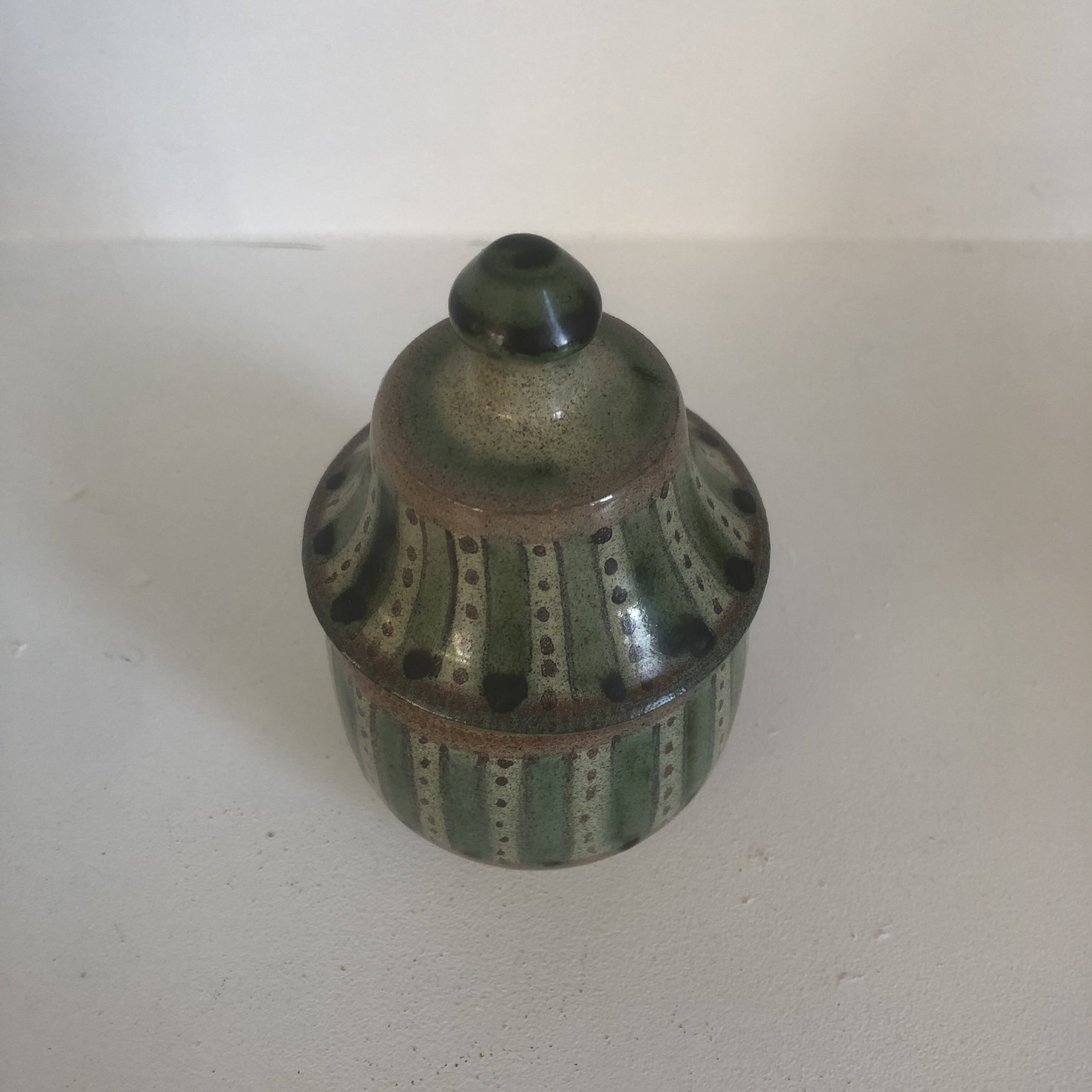 Moroccan ceramic pot from Salé