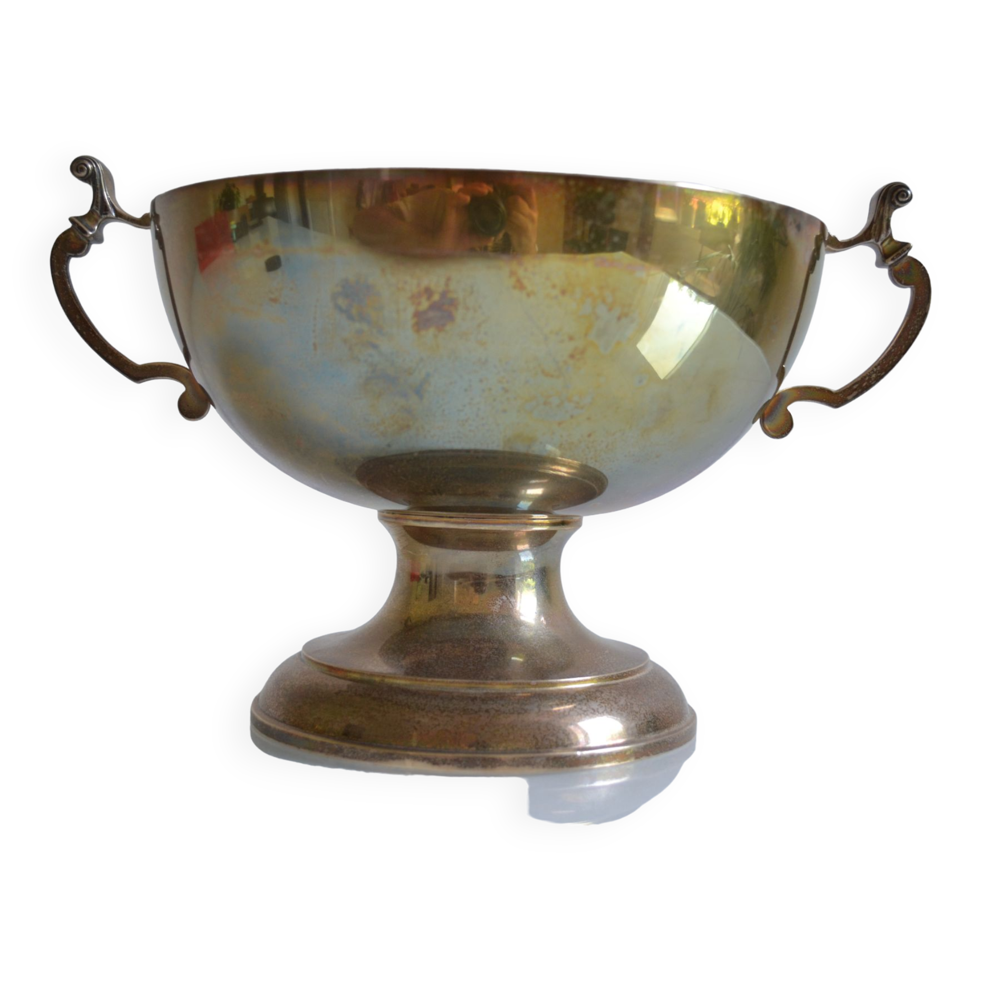 Coupe de mariage argent massif