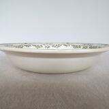Hollow round dish Badonviller model Champagne