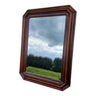 Wooden mirror