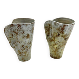 Mugs en céramique d'alexandre kostanda (1921-2007)