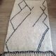 Berber carpet beni ouarain