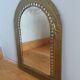 Oriental brass mirror 36x26