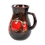 West germany jug and mugs vintage pitcher juice pottery scheurich 419-18
