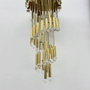 Mid-century design hanging lamp by Ernst Palme , Germany , 1970s