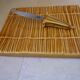 cheese platter with its ceramic knife type Vallauris