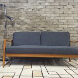 Convertible Scandinavian daybed canapé 1960