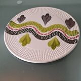 Hand painted porcelain trivet MBFA Pornic model Fantasia