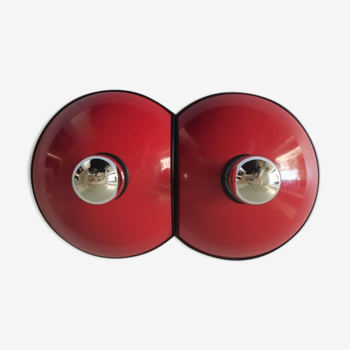 Pair of wall lamps t. cimini for lumina - "emi"