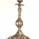 Bronze rockery candle holder