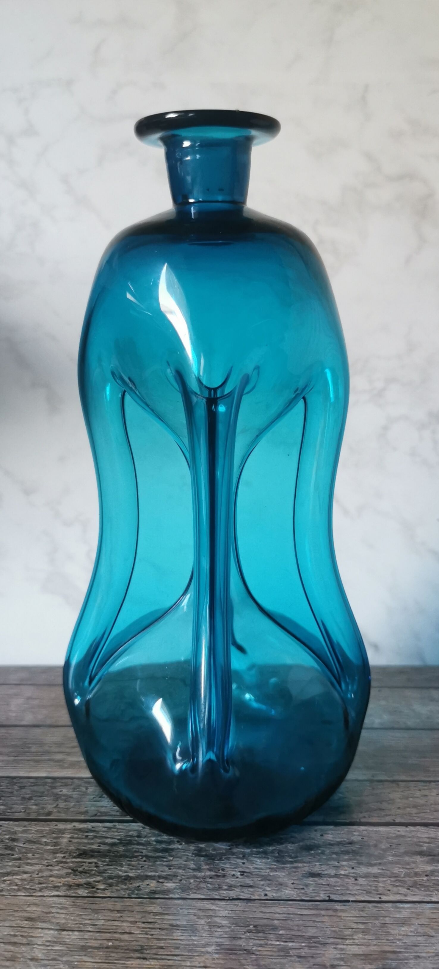 holmegaard Copenhagen blue decanter