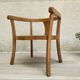 Old armchair for children in wood