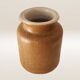 Set of five stoneware mustard pots