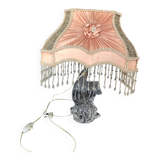 crystal lamp base with a very beautiful lampshade