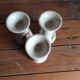 Trio of coffee cups