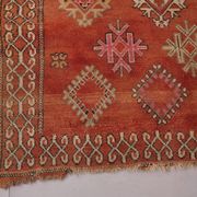 Vintage Moroccan Wool Rug 185 x 337 cm - Berber Handmade Rug - Bohemian Rug
