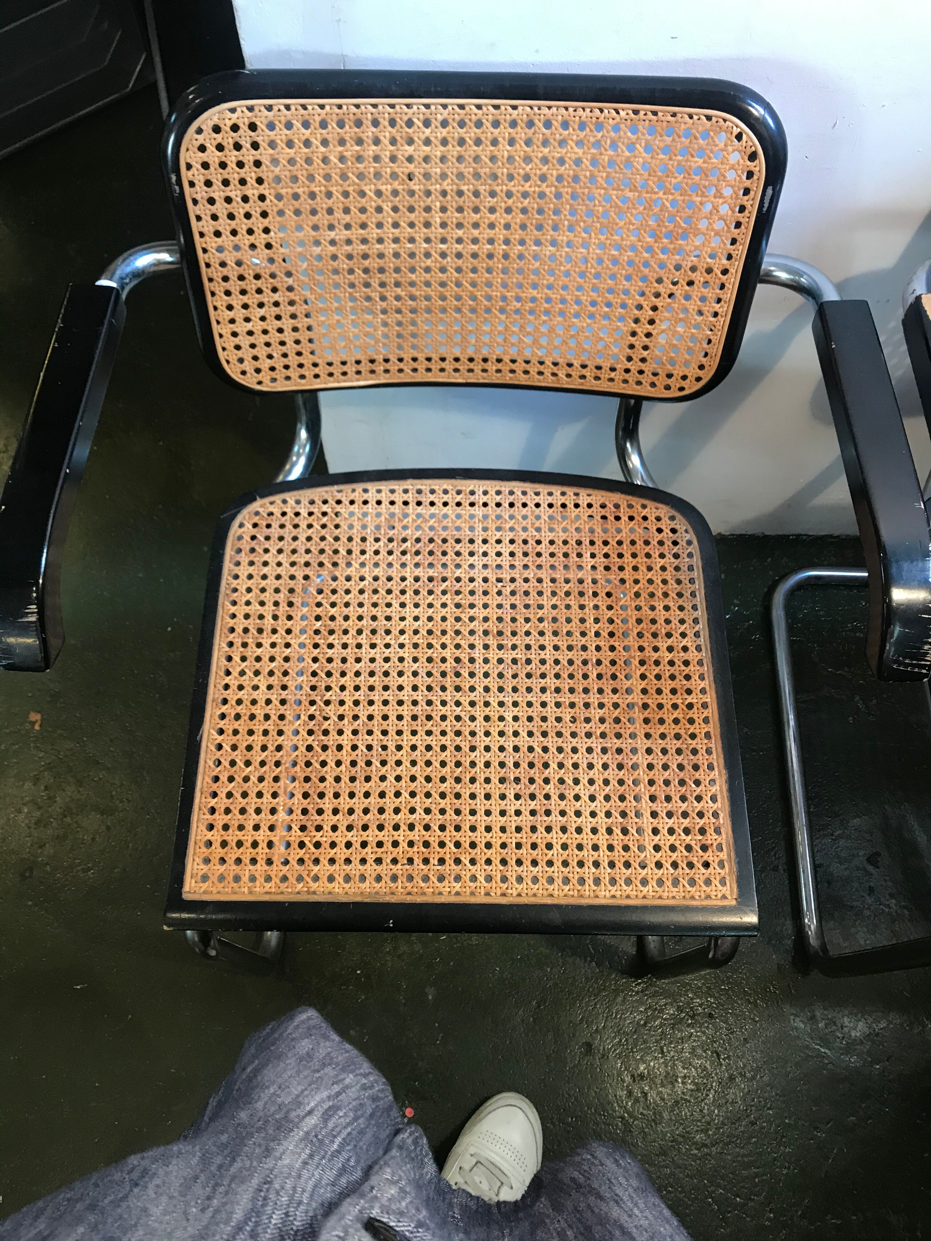 Pair of Marcel Breuer chairs