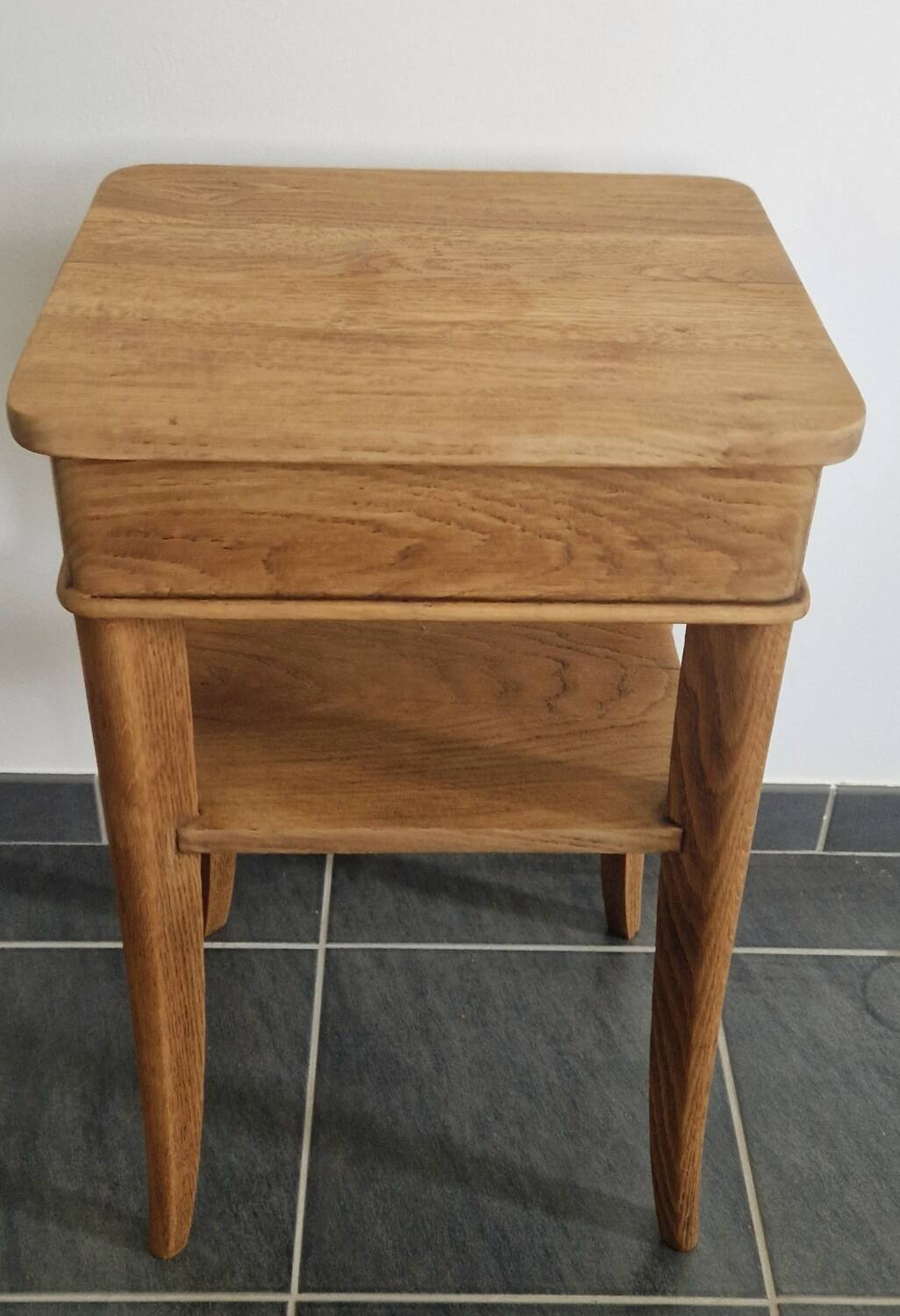 1940s oak side table