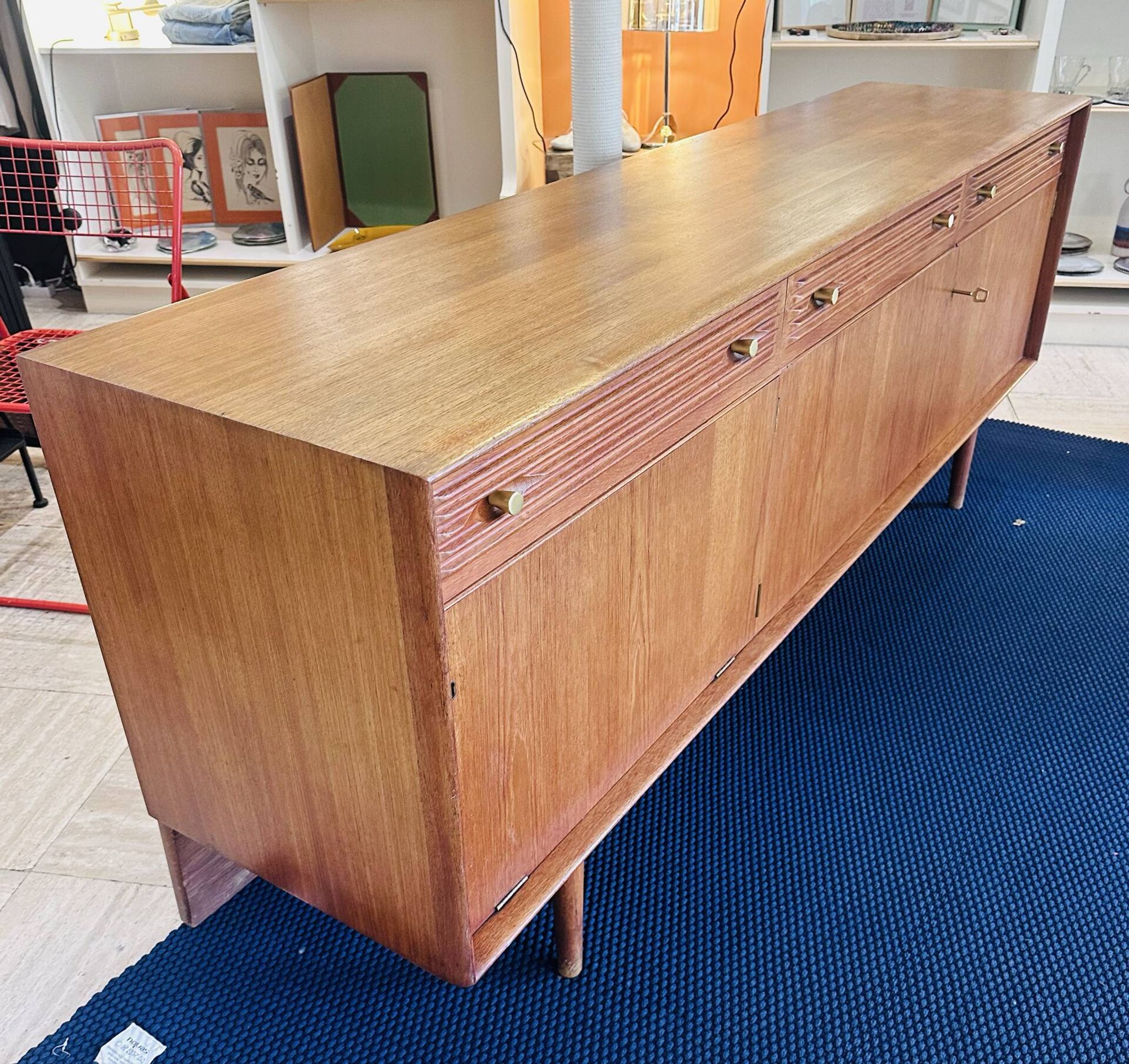 Vintage Scandinavian sideboard