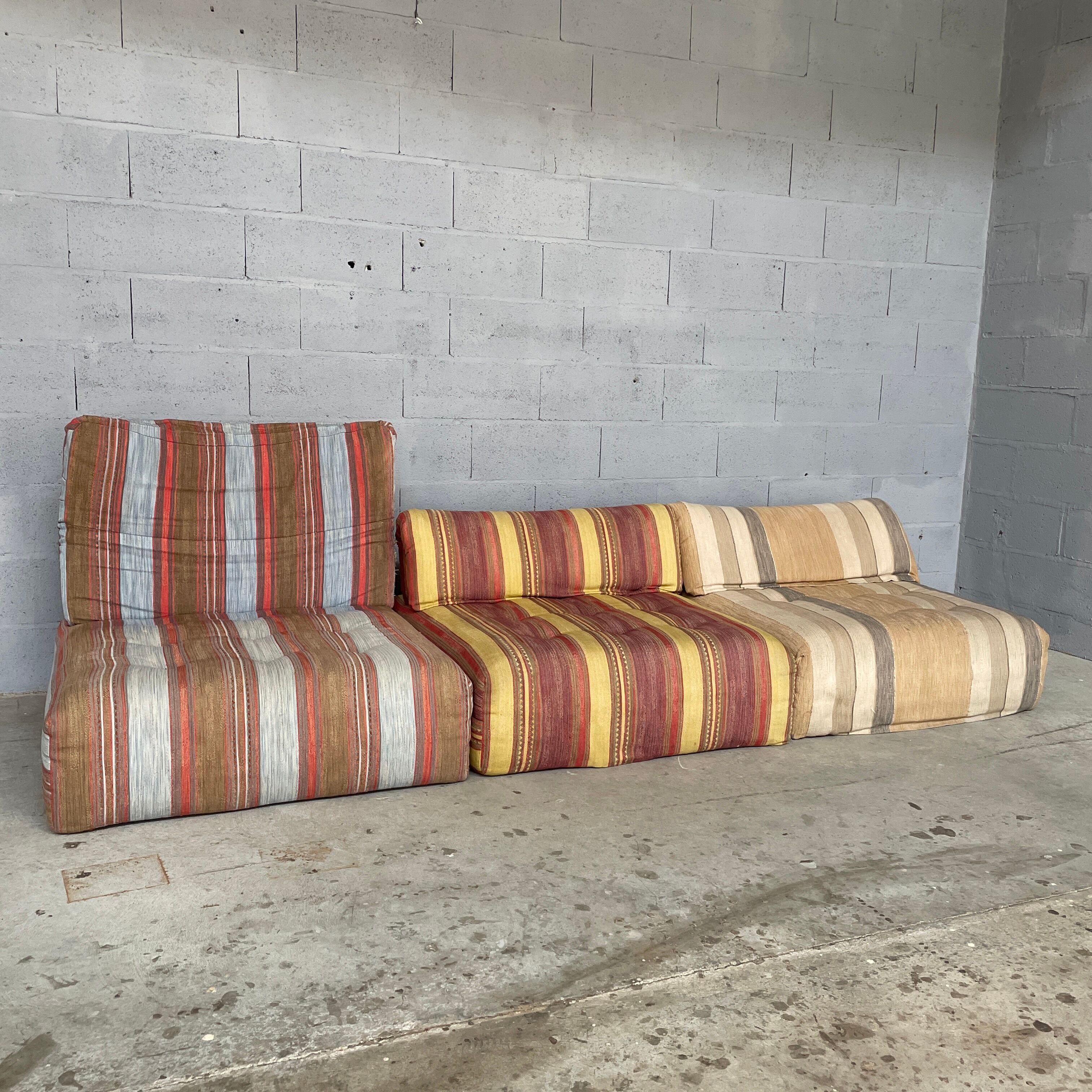 Canapé modulable « voyage immobile » édition Roche Bobois