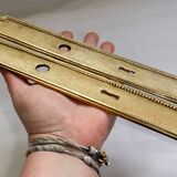 Pair of Louis XVI style beaded bronze door handles