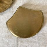 Shell box in gilded brass