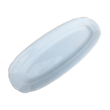 Villeroy & Boch, fish dish of 57 cms in white ceramic