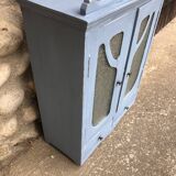 Pastel patinated medicine cabinet