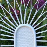 Rattan headboard 1 person